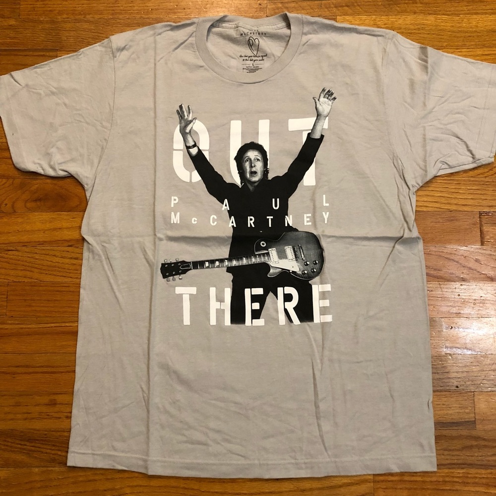 2013 PAUL McCARTNEY CONCERT OUT THERE T SHIRT